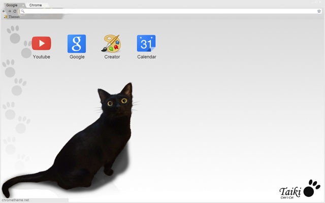 Cat Taiki Theme -- Google Chrome theme